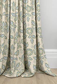 Land & Shore River, Green - Made to Measure Curtains